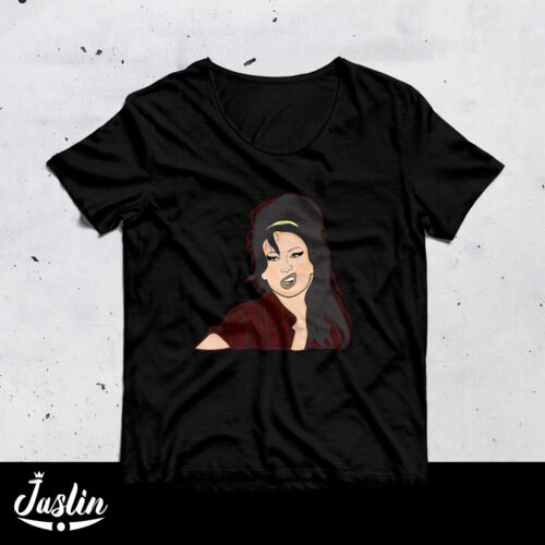 Camisa Amy Winehouse Addicted (MALHA) - Image 2