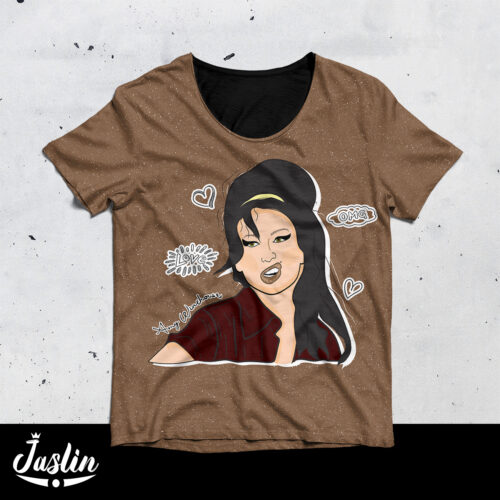 Camisa Amy Winehouse Addicted - Image 3