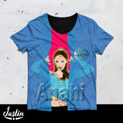 Camisa Anahi Baby Blue - Image 3